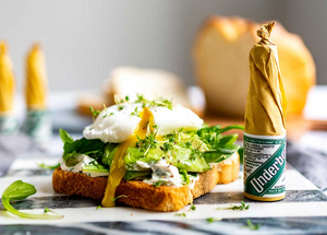 Underberg Avocado Toast With Poached Eggs