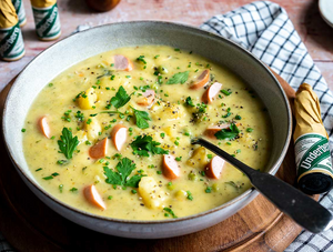 Underberg Potato Soup With Sausage