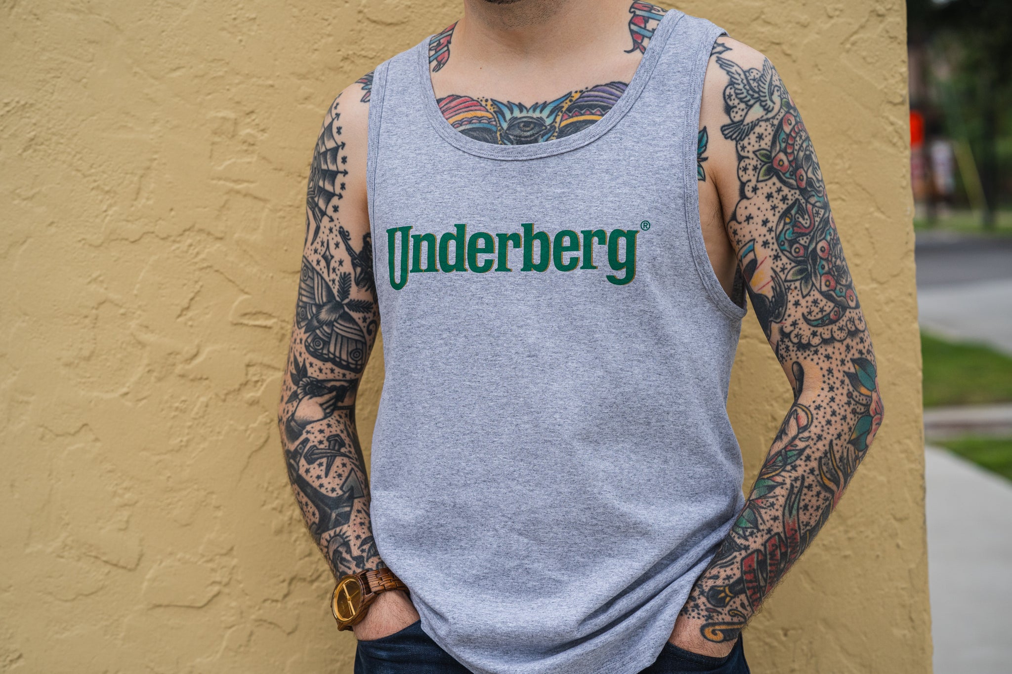 Underberg Men's Grey Tank