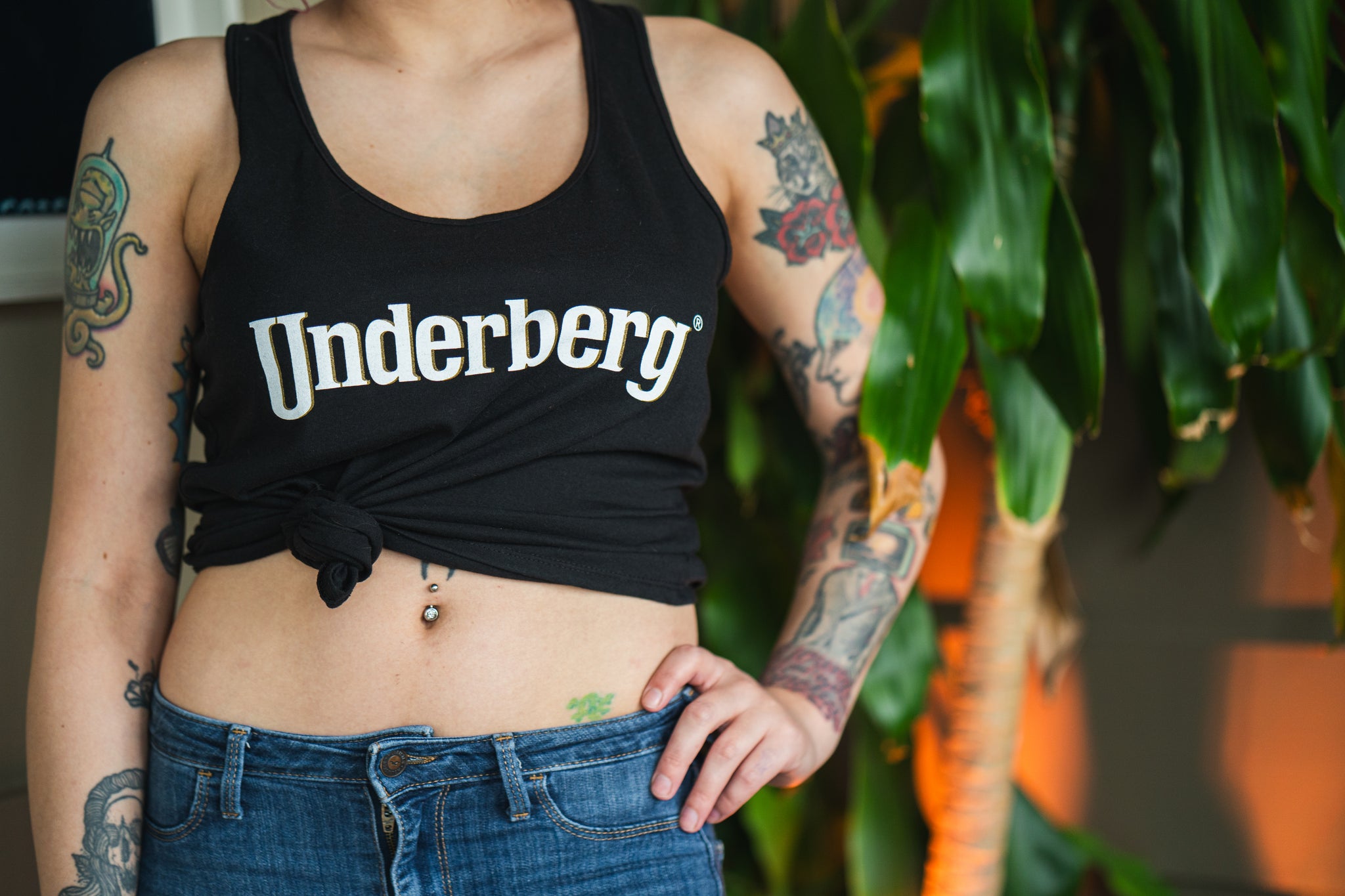 Underberg Ladies' Black Tank