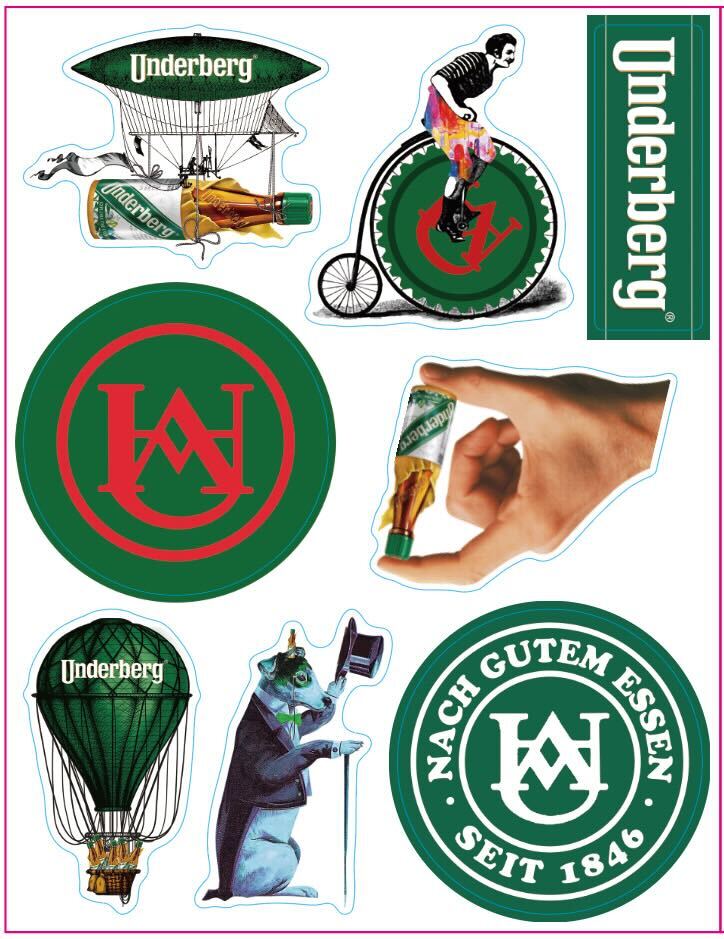 Underberg Sticker Sheet