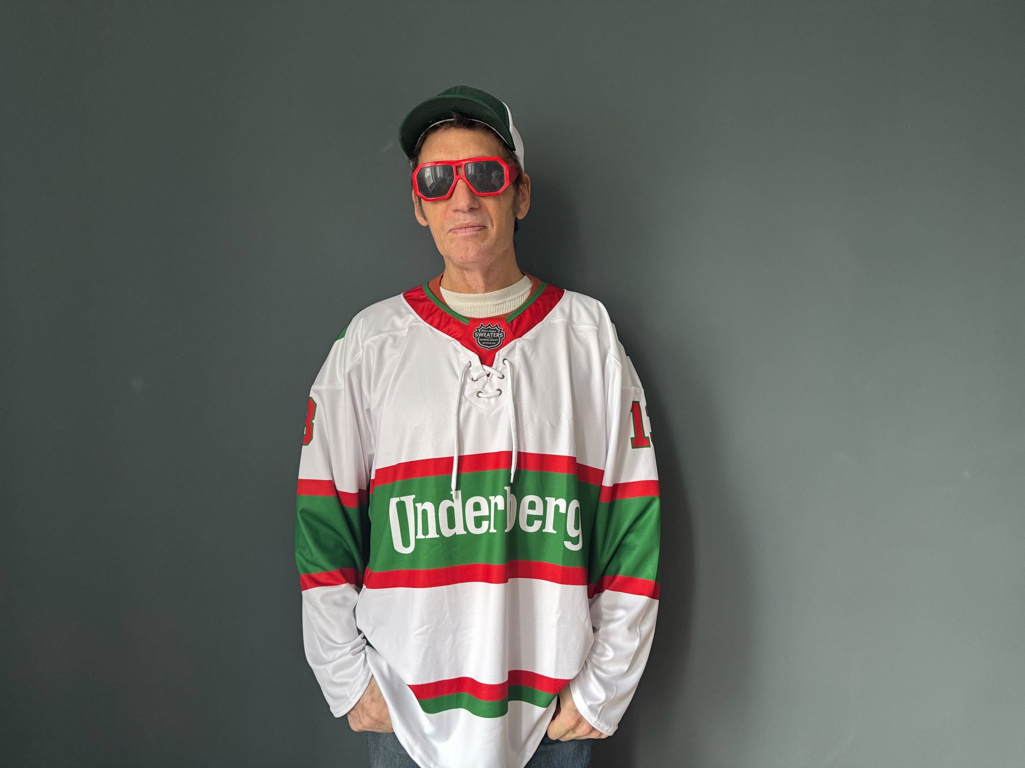 Underberg's *Newest Design* High-Performance Hockey Jerseys!