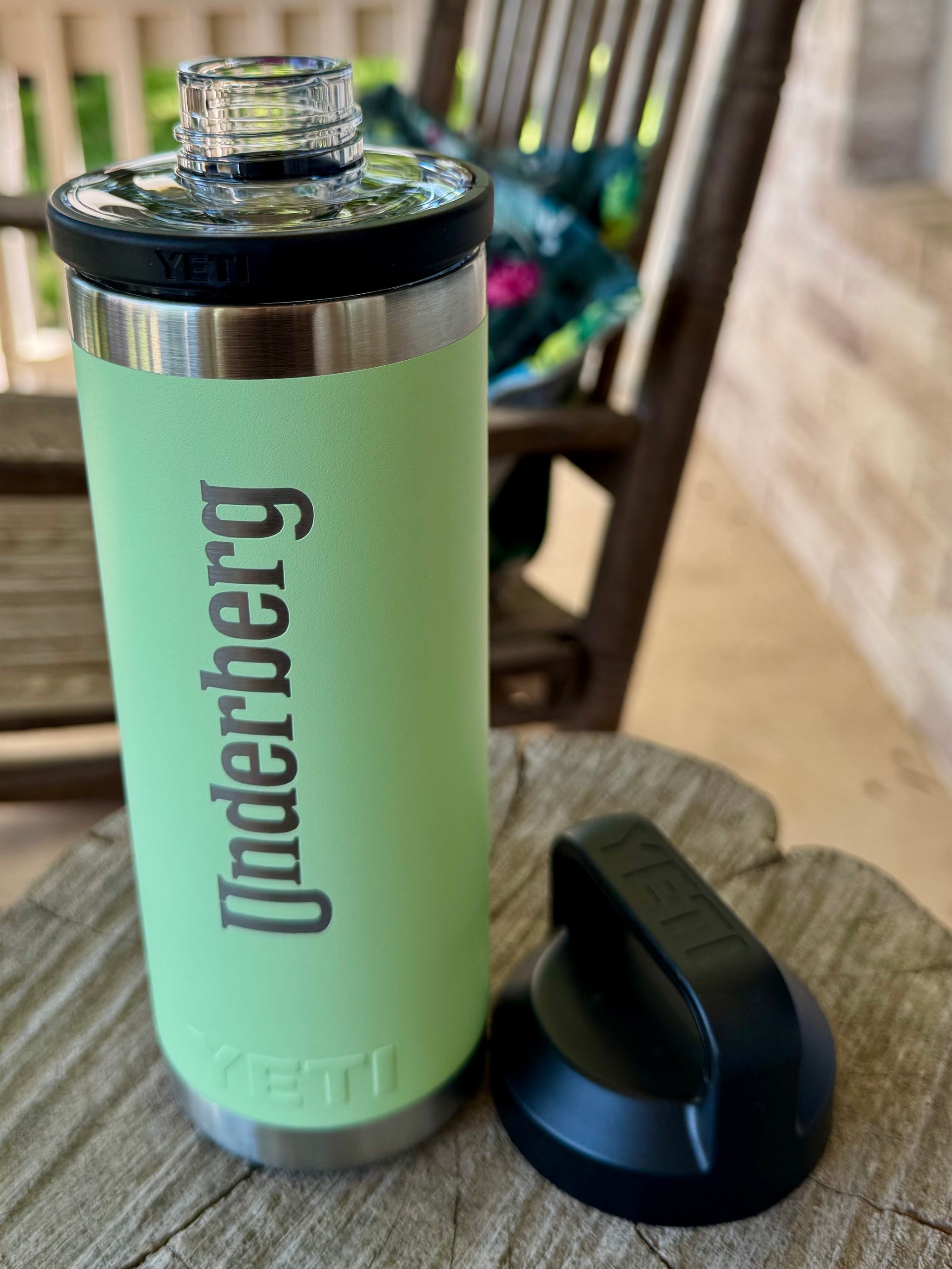 Underberg x YETI 18oz Bottle – Limited Edition Lime Green 🟢💧