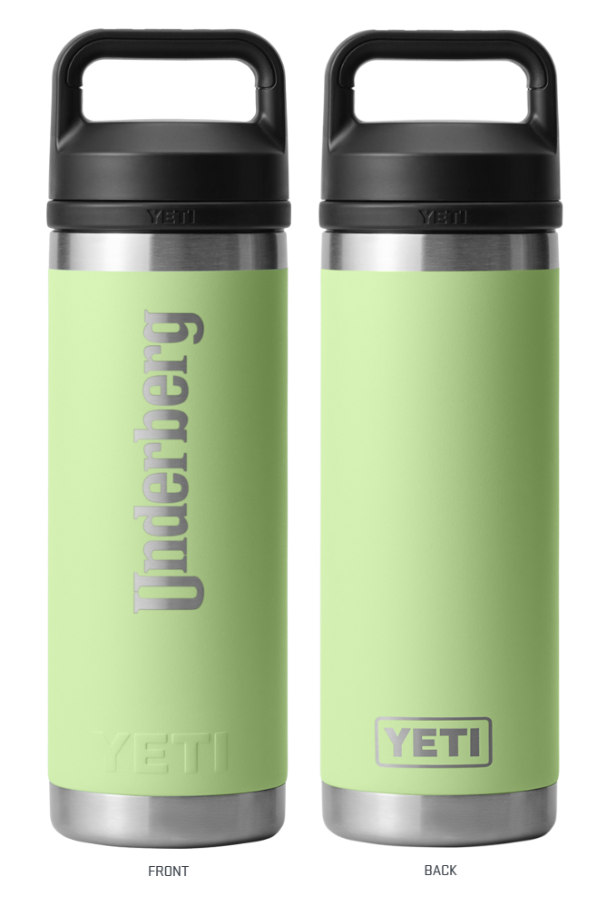 Underberg x YETI 18oz Bottle – Limited Edition Lime Green 🟢💧