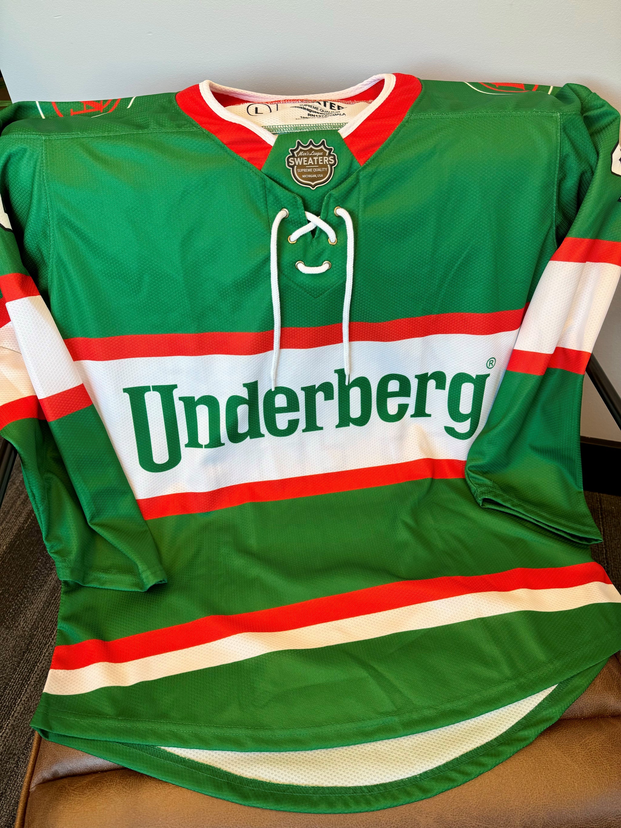 Game On: Underberg's High-Performance Hockey Jerseys!