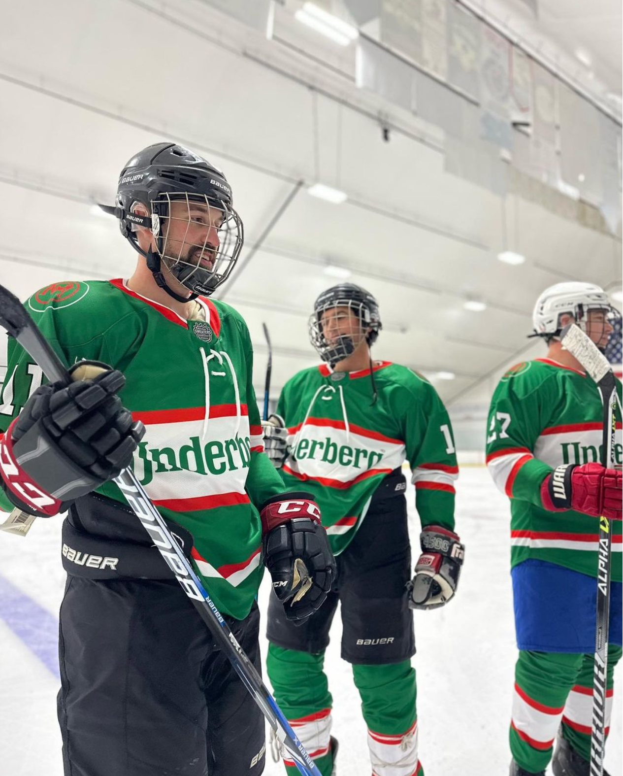 Game On: Underberg's High-Performance Hockey Jerseys!